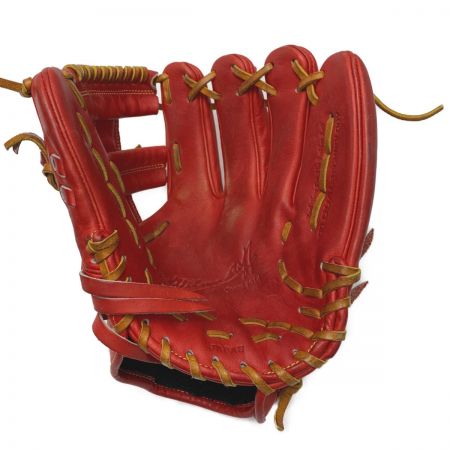  Wilson Staff ウィルソン 軟式 内野手 グローブ 右利き用 / RED