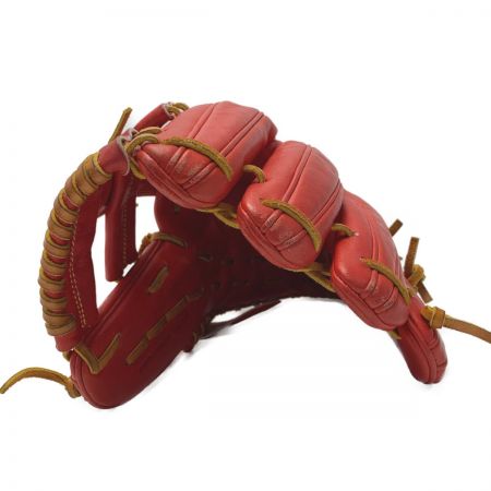  Wilson Staff ウィルソン 軟式 内野手 グローブ 右利き用 / RED