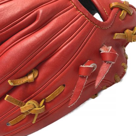  Wilson Staff ウィルソン 軟式 内野手 グローブ 右利き用 / RED