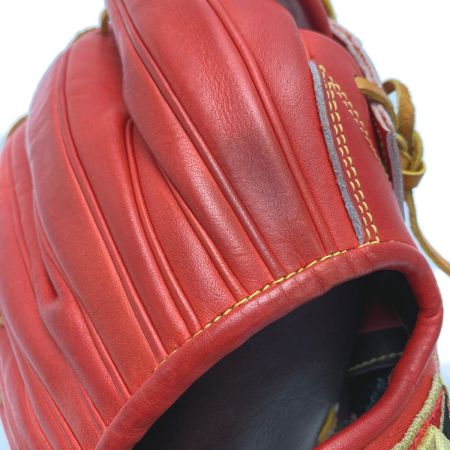  Wilson Staff ウィルソン 軟式 内野手 グローブ 右利き用 / RED
