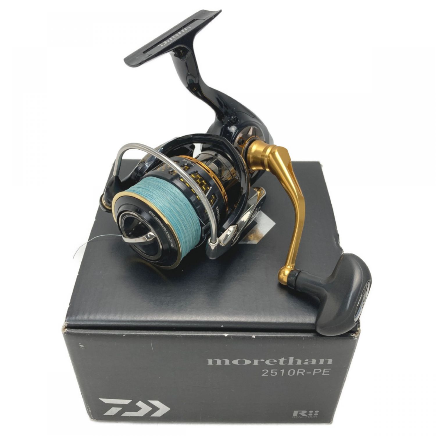 中古】 DAIWA ダイワ 14 モアザン 2510R-PE 箱付き スピニングリール