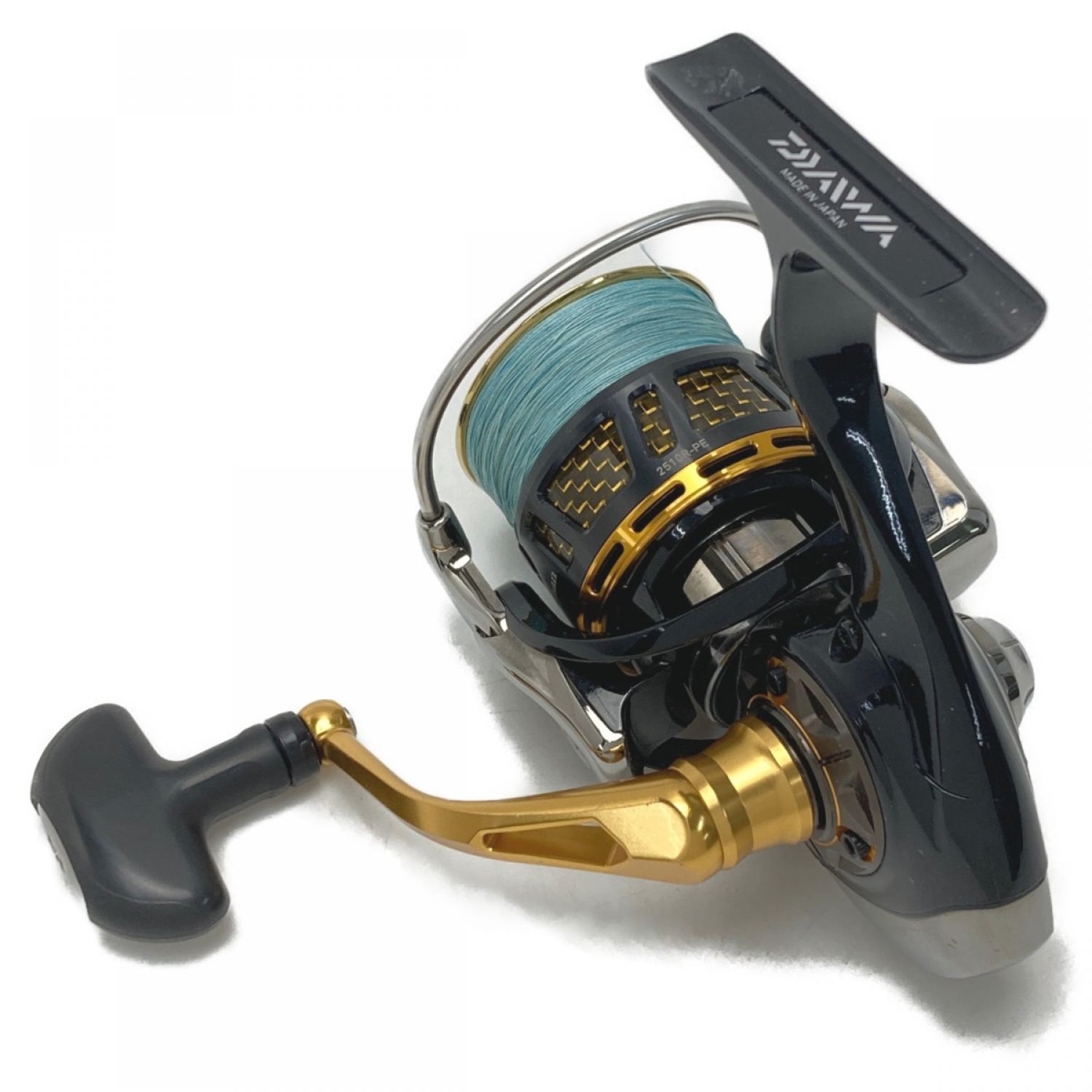 中古】 DAIWA ダイワ 14 モアザン 2510R-PE 箱付き スピニングリール