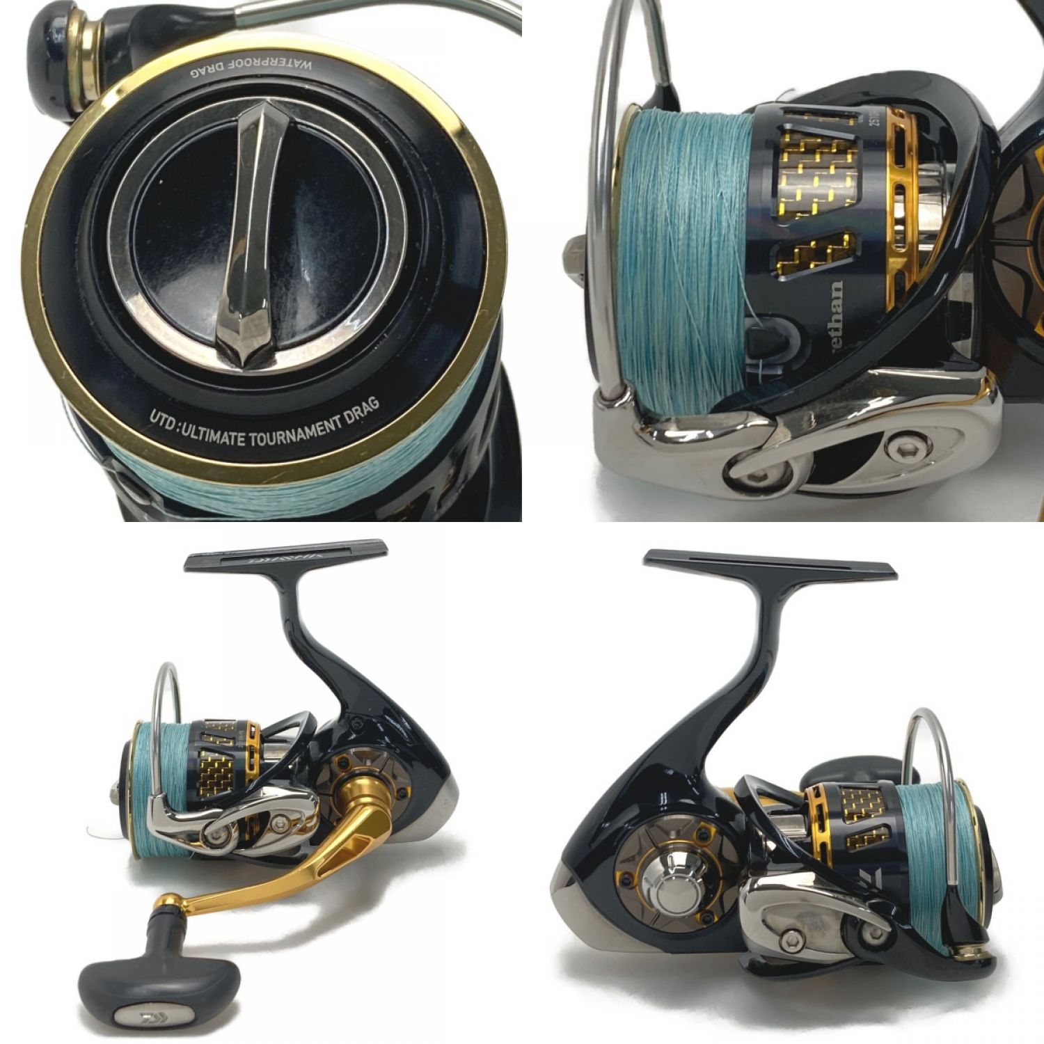 中古】 DAIWA ダイワ 14 モアザン 2510R-PE 箱付き スピニングリール