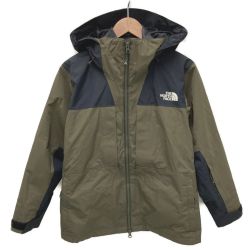 ☆☆ THE NORTH FACE ザノースフェイス ストームピークトリクライメイトジャケット サイズ WS レディース NS62003 オリーブ Bランク