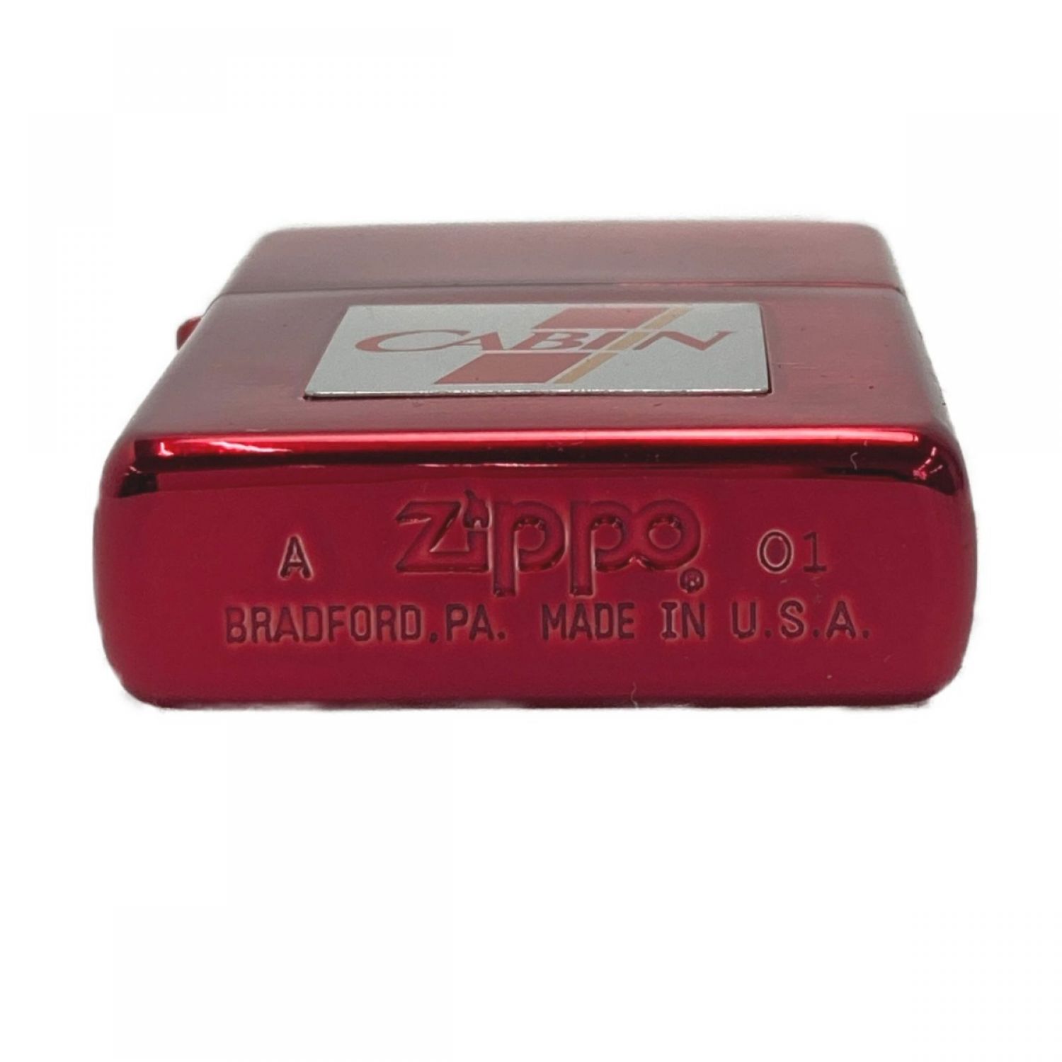 中古】 ZIPPO ジッポ ライター 2001年製 CABIN キャビン 当選品 ACTIVE