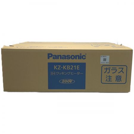  Panasonic パナソニック 《 据置IHクッキングヒーター 》2口IH / KZ-KB21E