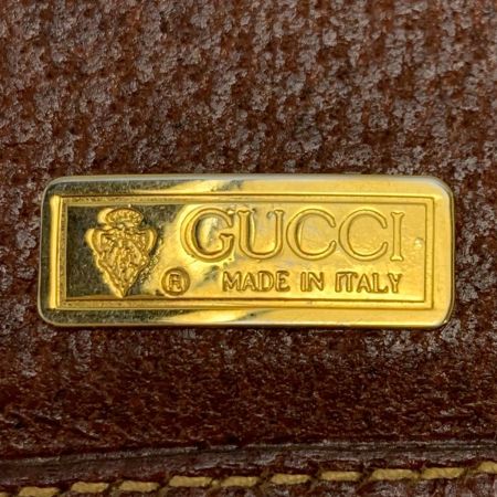  GUCCI グッチ インターロッキングG ピッグレザー 035･381･0294 ブラウン 長財布 レディース