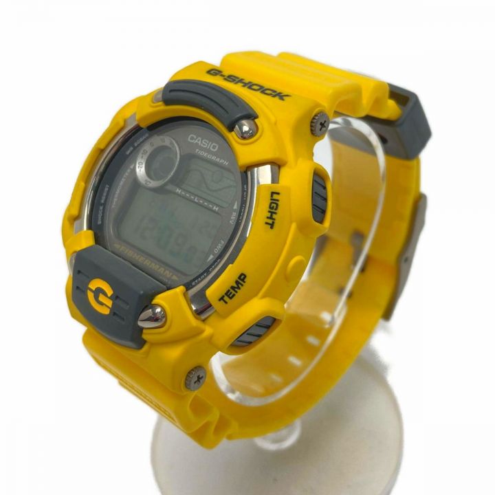 CASIO カシオ G-SHOCK フィッシャーマン メン・イン・イエロー DW-8600YJ-9T クォーツ メンズ 腕時計 FISHERMAN ｜中古｜なんでもリサイクルビッグバン