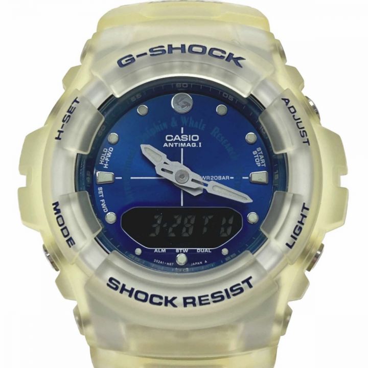 CASIO カシオ G-SHOCK イルクジ 2000年モデル アナデジ G-100K-7AJR クォーツ メンズ 腕時計  箱・取説有｜中古｜なんでもリサイクルビッグバン