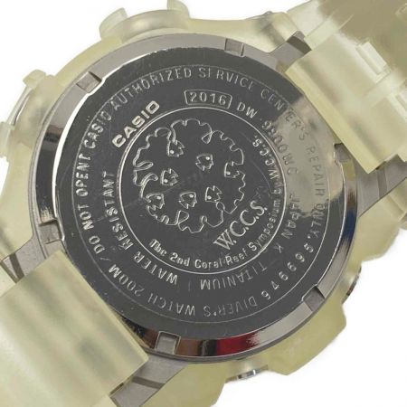  CASIO カシオ G-SHOCK フロッグマン 国際サンゴ礁保護協会 DW-9900WC7T クォーツ メンズ 腕時計 FROGMAN