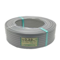☆☆  弥栄電線株式会社《 VVFケーブル 平形 》100m巻 / 灰色 / VVF3×2.0 / 11900621 3×2.0mm Sランク