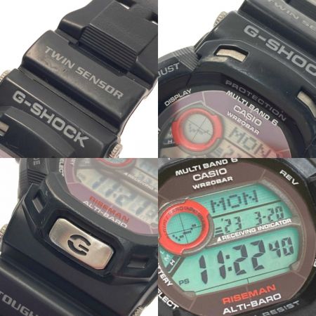  CASIO カシオ G-SHOCK ライズマン GW-9200J-1JF ブラック ソーラー電波 メンズ 腕時計 