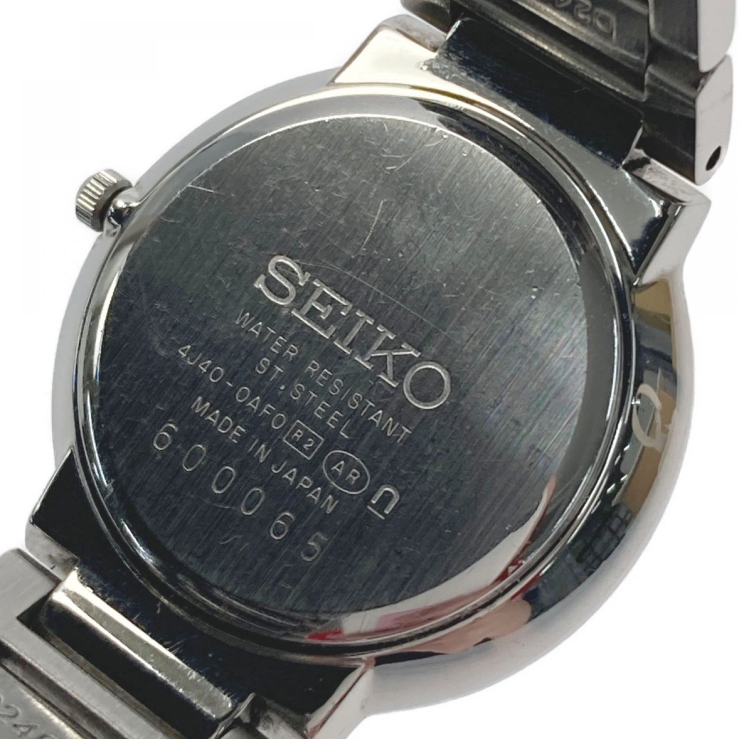 ☆☆SEIKO セイコー エクセリーヌ 4J40-0AF0 シェル文字盤 クォーツ レディース 腕時計 Excelineファッション小物