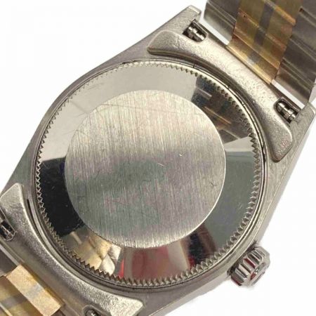  ROLEX ロレックス デイトジャスト トリドール 10P ベゼルダイヤ 68149/8807808 K18 自動巻き 腕時計