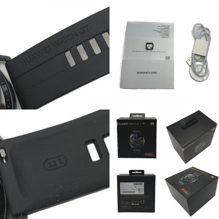  HUAWEI ファーウェイ 《 スマートウォッチ HUAWEI WATCH GT3 》ブラック / 46mm HUAWEI WAYCH GT 3 JPT-B29