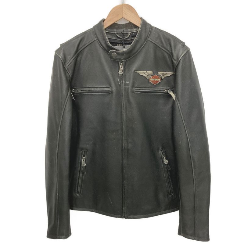 中古】 HARLEY-DAVIDSON ハーレーダビッドソン レザージャケット 牛革