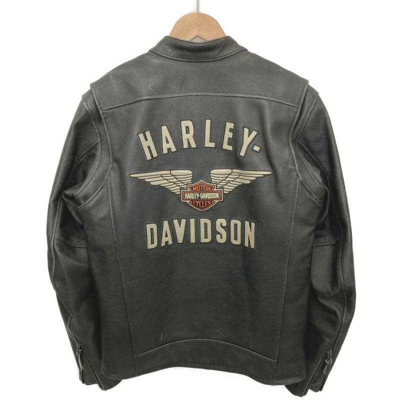 中古】 HARLEY-DAVIDSON ハーレーダビッドソン レザージャケット 牛革