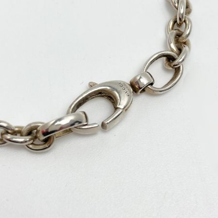  GUCCI グッチ インターロッキングG ネックレス シルバー Ag925
