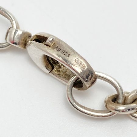  GUCCI グッチ インターロッキングG ネックレス シルバー Ag925