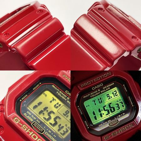 CASIO カシオ G-SHOCK 30周年記念限定モデル ライジングレッド GW-M5630A-4JR 電波ソーラー デジタル メンズ 腕時計