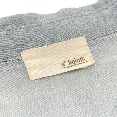  a+koloni ワンピース サイズ フリー レディース 15035002 スカイブルー