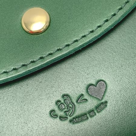 ク*ダ様 完売品＊カオヨリナカミkaoyorinakami グリーン 2つ折り財 1017003729271-6.jpg