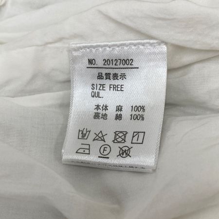  a+koloni パンツ サイズ フリー レディース 20127002 ホワイト