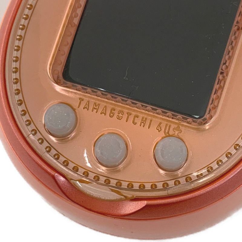 中古】 TAMAGOTCHI たまごっち《 TAMAGOTCHI 4U+ 》ピーチオレンジ 