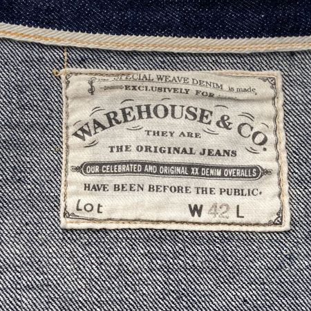  warehouse ウェアハウス カバーオール ジャケット サイズ 42 メンズ インディゴ