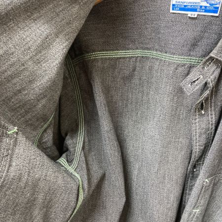  TCB jeans シャツ サイズ 44 メンズ Catlight Shirts グレー
