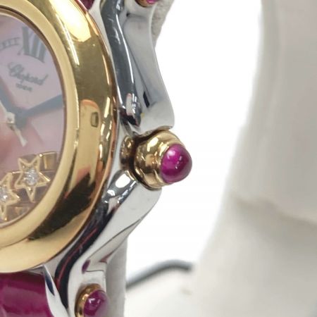  Shopard ハッピースポーツ ムーンスター 27/8246-21 クォーツ レディース 腕時計 箱有 HAPPY SPORT