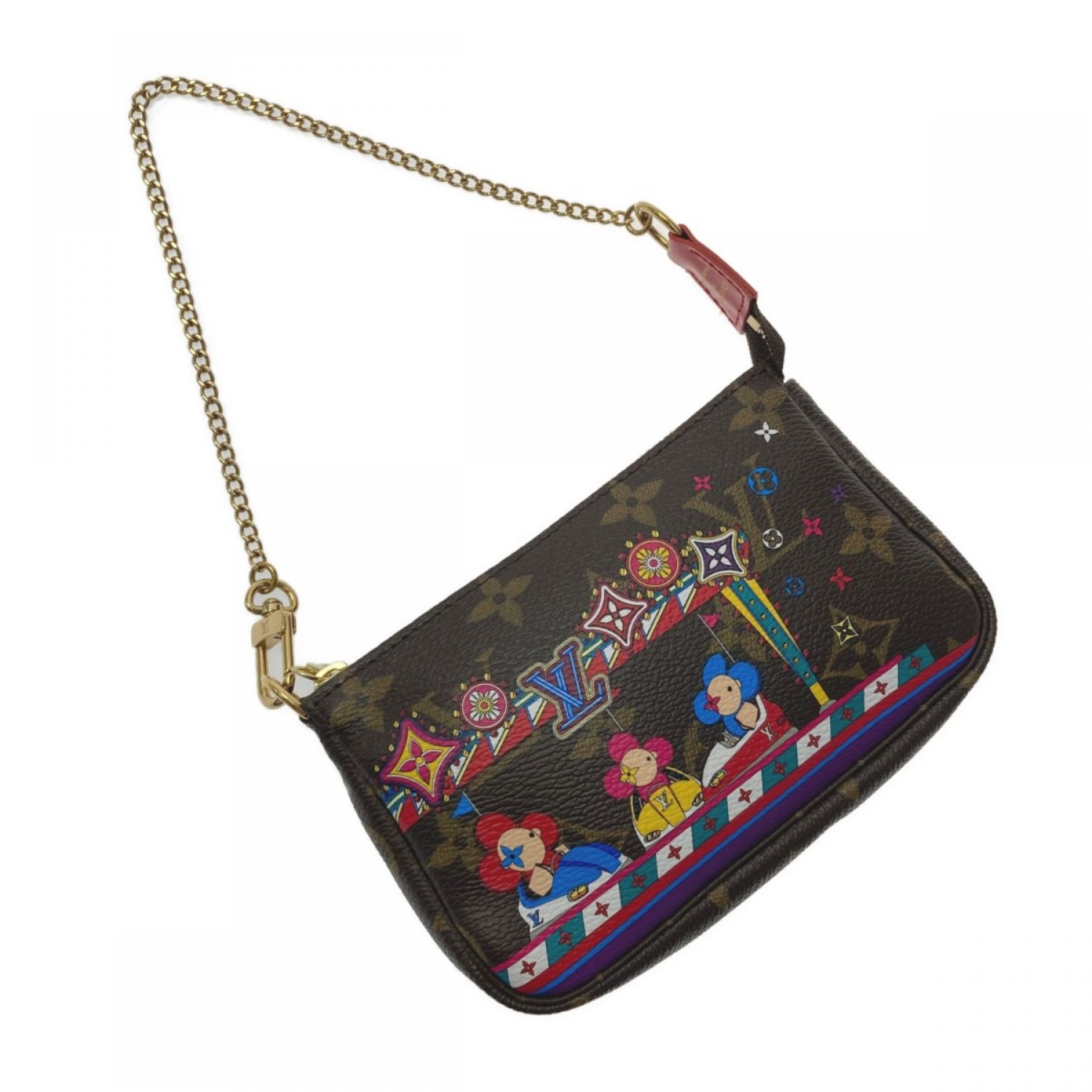 中古】 LOUIS VUITTON ルイヴィトン モノグラム ミニ ポシェット