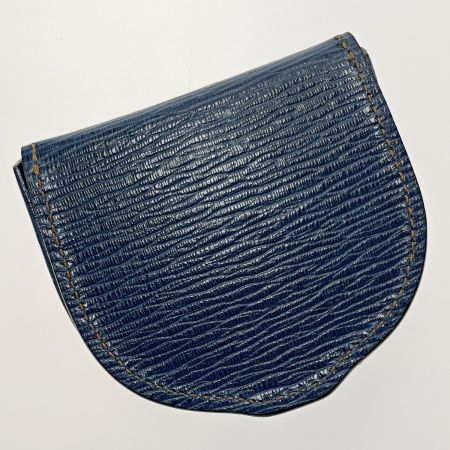  Salvatore Ferragamo サルヴァトーレフェラガモ 馬蹄型 コインケース ブルー 小物入れ 小銭入れ メンズ レザー