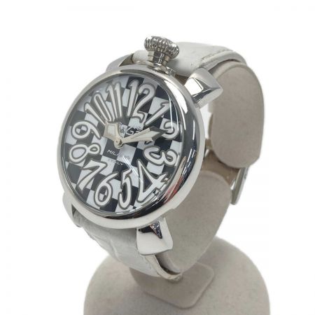  GAGA MILANO ガガミラノ マヌアーレ40 限定299本 91103062 クォーツ ユニセックス 腕時計