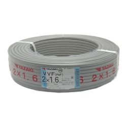 ☆☆  YAZAKI 矢崎《 VVFケーブル 平形 》100m巻 / 灰色 / VVF2×1.6 / 0632 2x1.6 Sランク