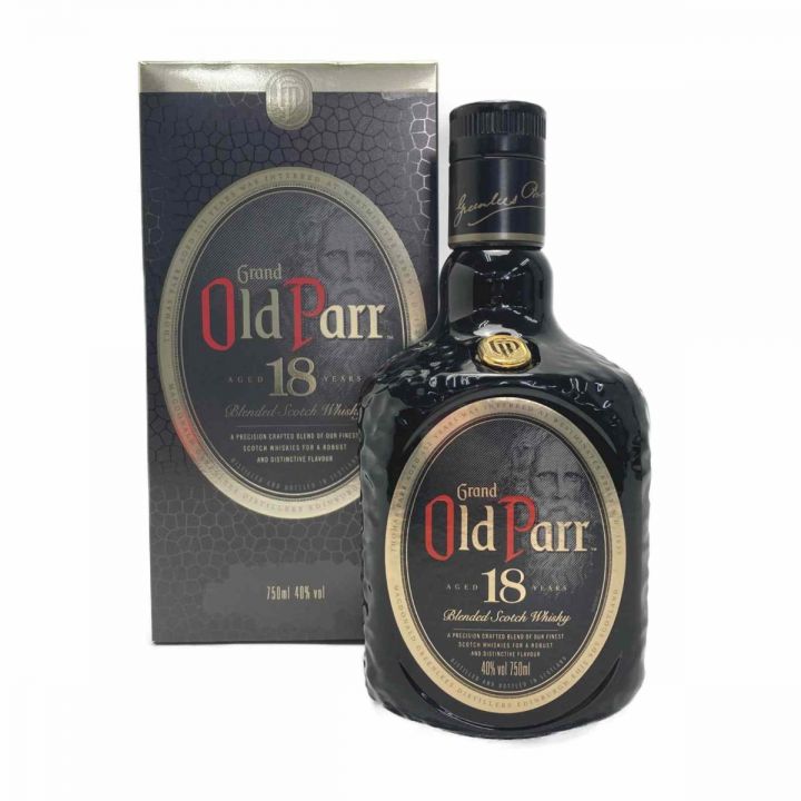 Old Parr オールドパー 18年 750ml 40度 スコッチウイスキー 古酒 箱有 未開栓｜中古｜なんでもリサイクルビッグバン