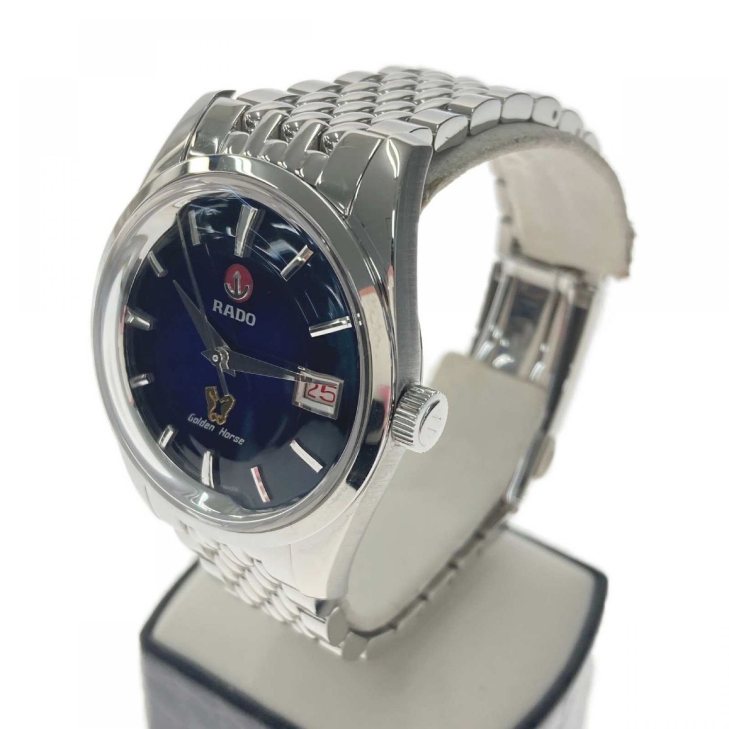 ☆☆RADO ラドー ゴールデンホース 限定1957本 R33930203 ブルー 自動巻き メンズ 腕時計 箱・取説有