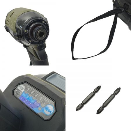  MAKITA マキタ 《 充電式インパクトドライバ  》オリーブ / 40V max / 2.5Ah / TD002GRDXO グリーン