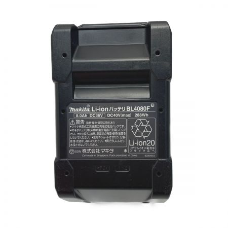  MAKITA マキタ 《 40Vmaxリチウムイオンバッテリ  》大容量8.0Ah仕様 / BL4080F