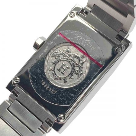  HERMES エルメス タンデム TA1.210 オレンジ系 クォーツ レディース 腕時計 箱・取説有