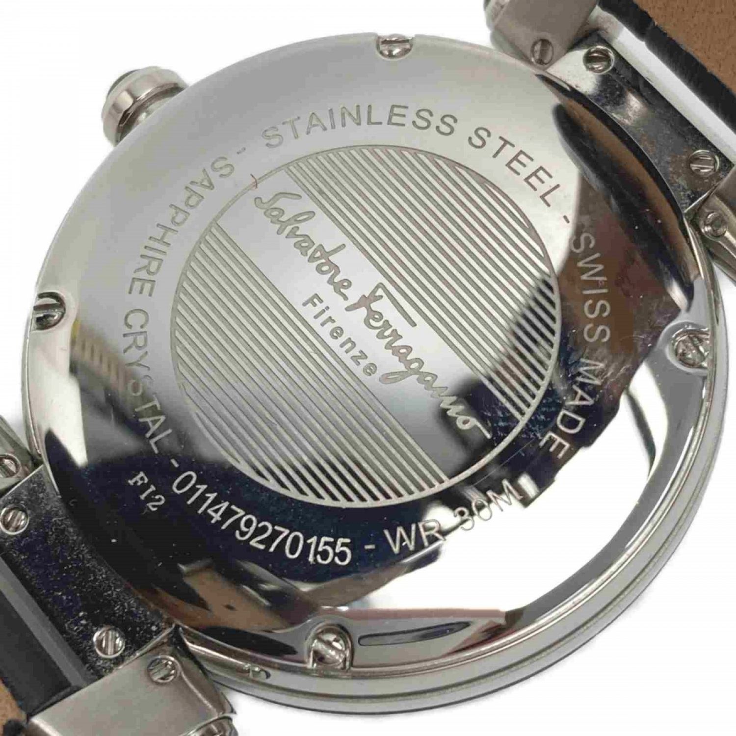 【美品】Salvatore Ferragamo フェラガモ 腕時計 シェルそがのフェラガモ