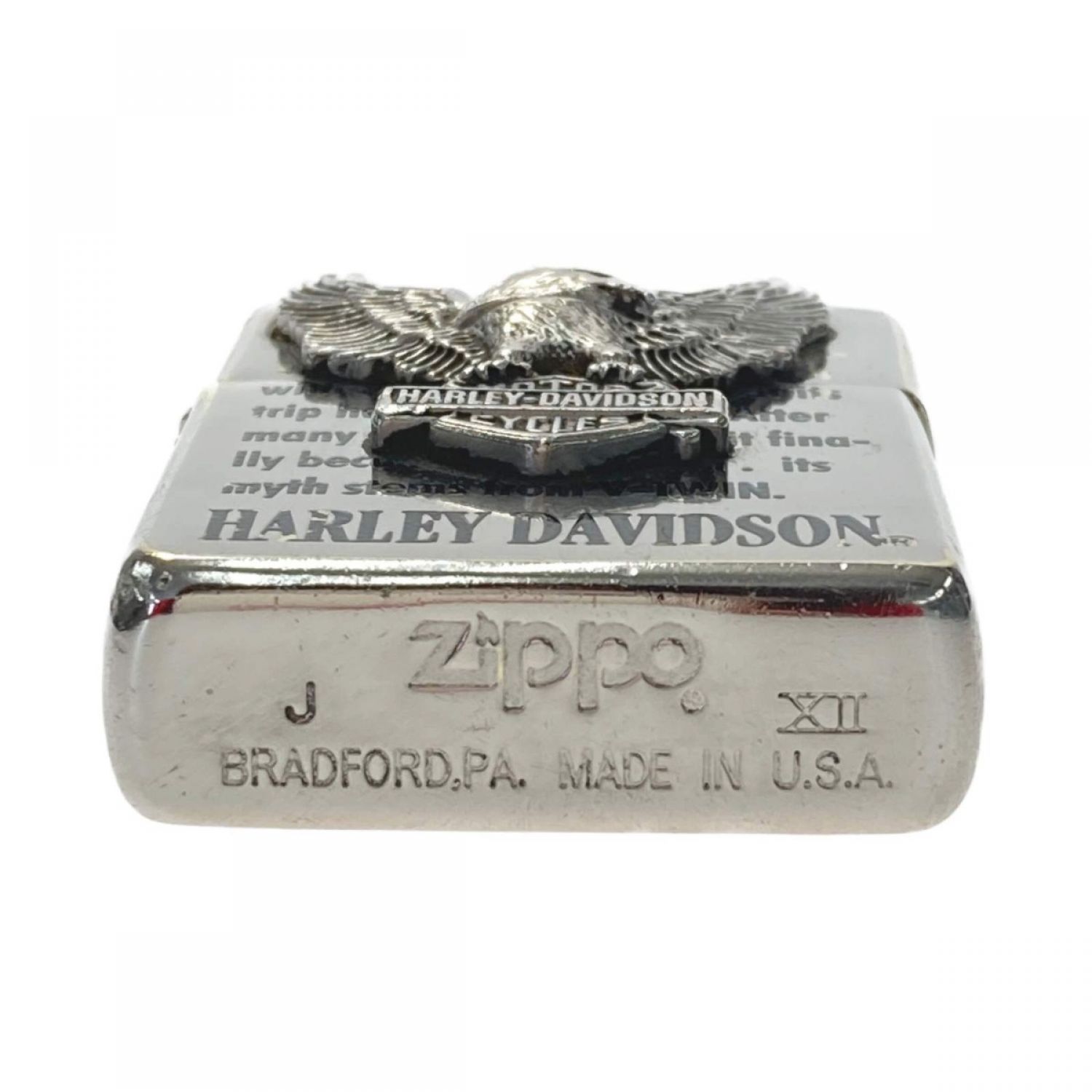 中古】 ZIPPO ジッポ ライター 1996年製 HARLEY-DAVIDSON ハーレー