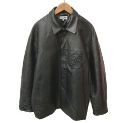 ☆☆ blackeyepatch ブラックアイパッチ レザージャケット サイズ XL メンズ EMBLEM LEATHER JACKET ブラック Bランク