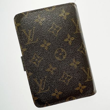  LOUIS VUITTON ルイヴィトン ポルト パピエ ジップ M61207 モノグラム 2つ折り財布 レディース メンズ ゴールド金具