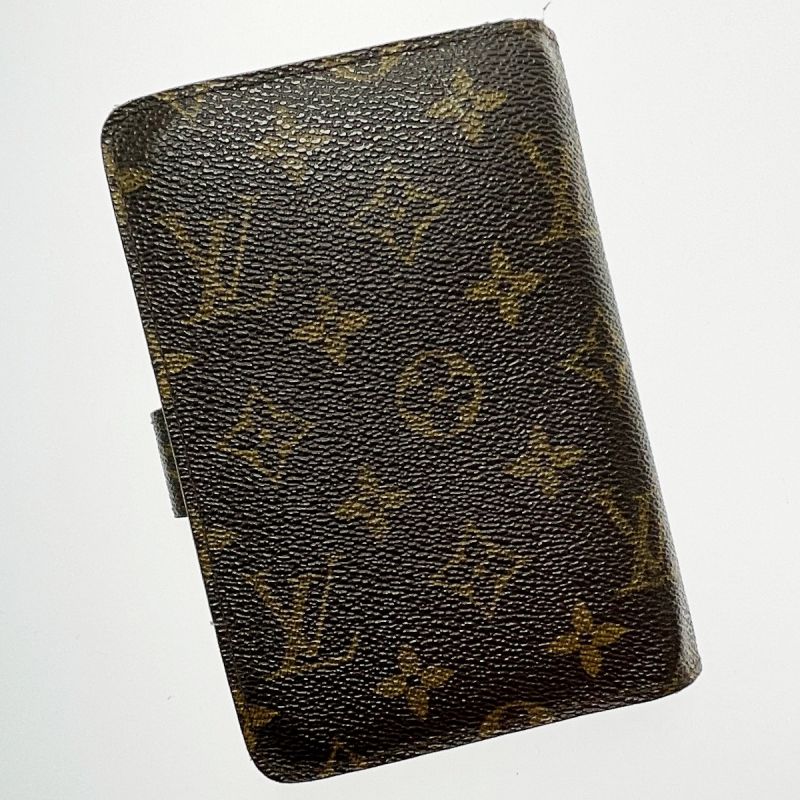 中古】 LOUIS VUITTON ルイヴィトン ポルト パピエ ジップ M61207