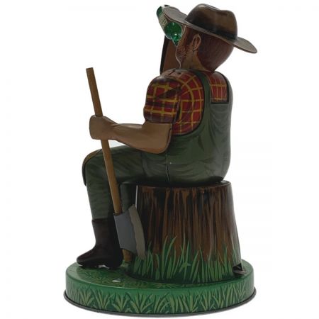   WOODCUTTER ウッドグリッパー《 酒飲み木こり 》ブリキ / 日本製