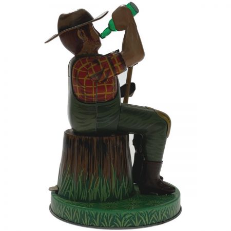   WOODCUTTER ウッドグリッパー《 酒飲み木こり 》ブリキ / 日本製