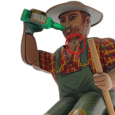   WOODCUTTER ウッドグリッパー《 酒飲み木こり 》ブリキ / 日本製