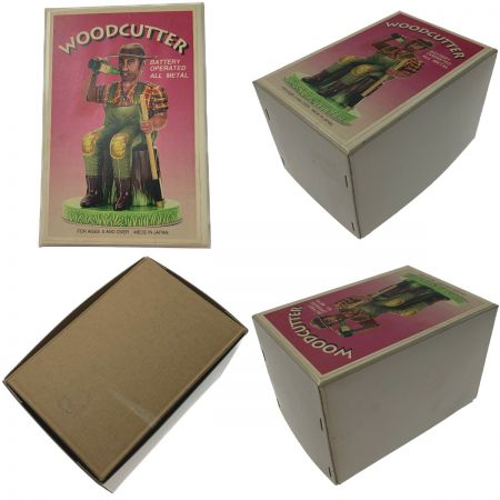   WOODCUTTER ウッドグリッパー《 酒飲み木こり 》ブリキ / 日本製