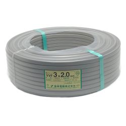 ☆☆  弥栄電線株式会社《 VVFケーブル 平形 》100m巻 / 灰色 / VVF3×2.0 / 10220822 3x2.0 Sランク